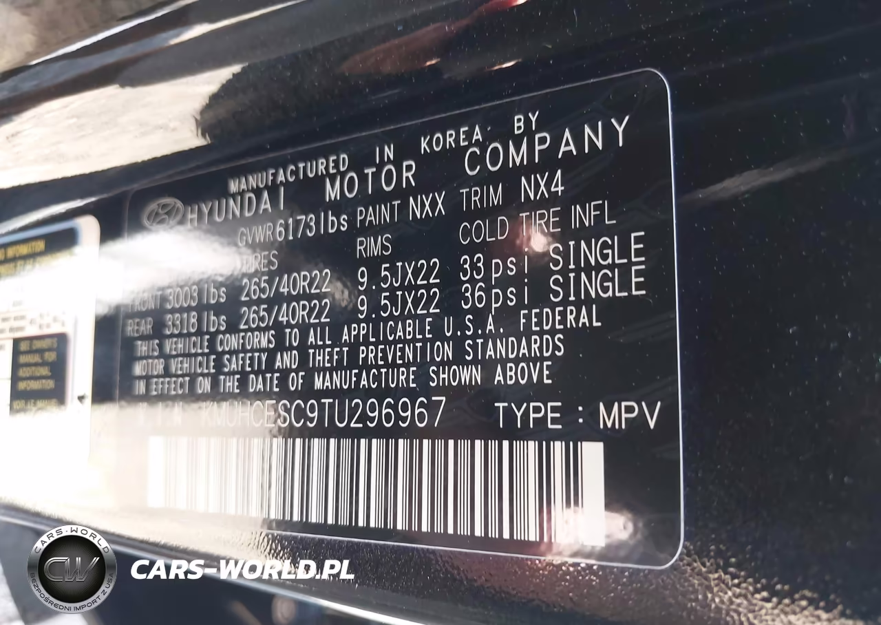 2026 Genesis Gv80 3.5T Prestige Black Awd VIN:KMUHCESC9TU296967 - 9