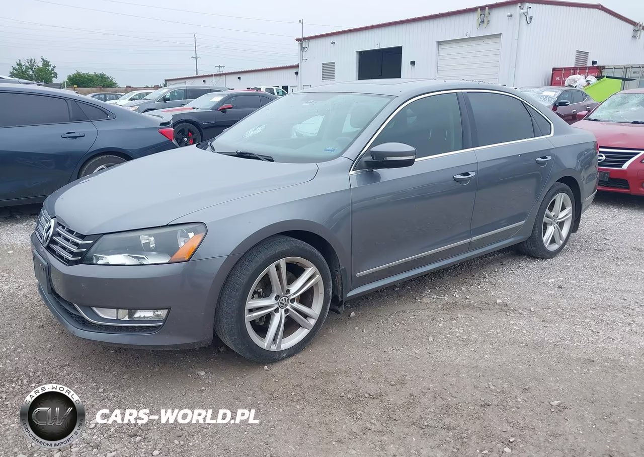 2014 Volkswagen Passat 2.0L Tdi Se VIN:1VWBN7A33EC099766 - 2