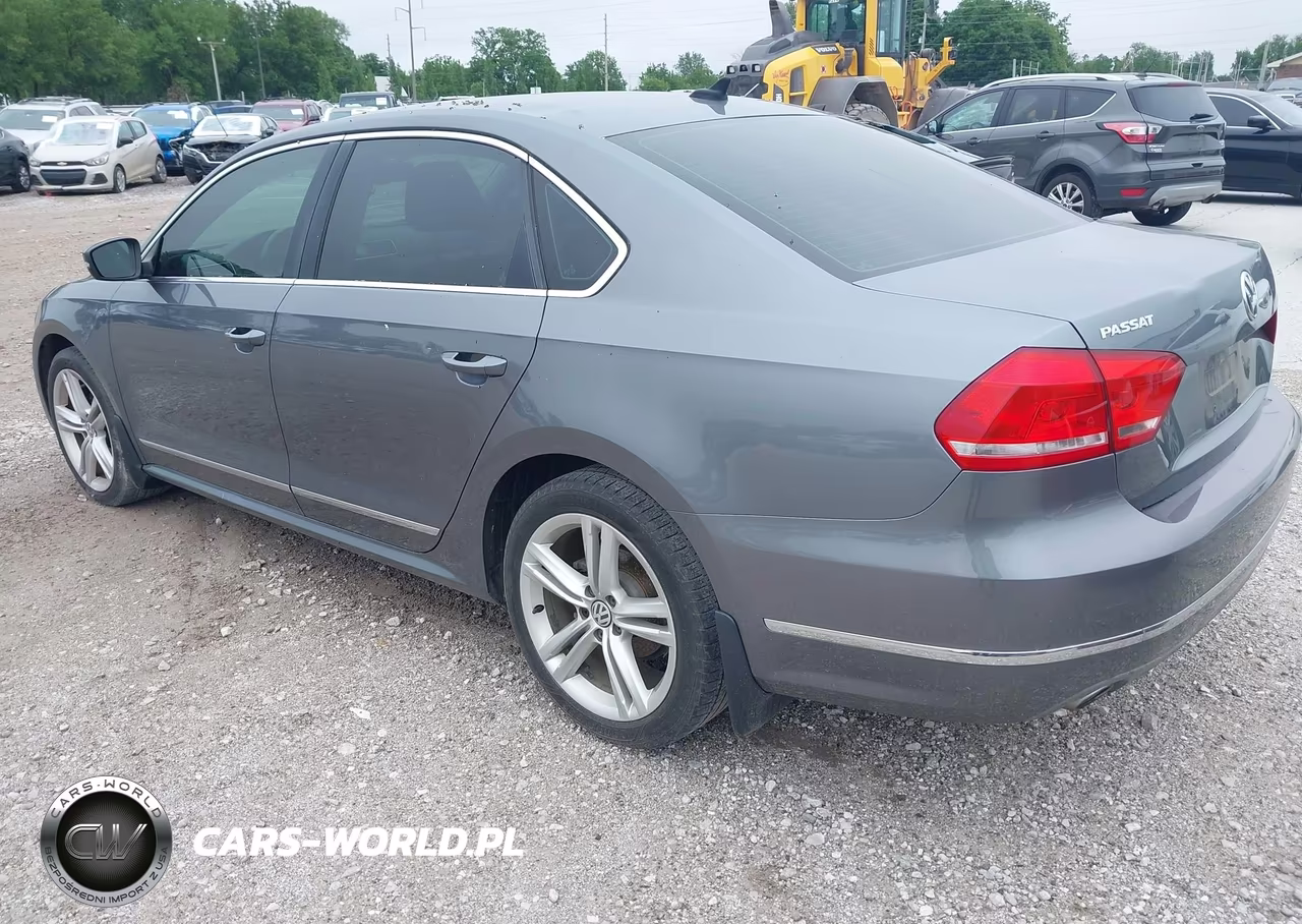 2014 Volkswagen Passat 2.0L Tdi Se VIN:1VWBN7A33EC099766 - 3