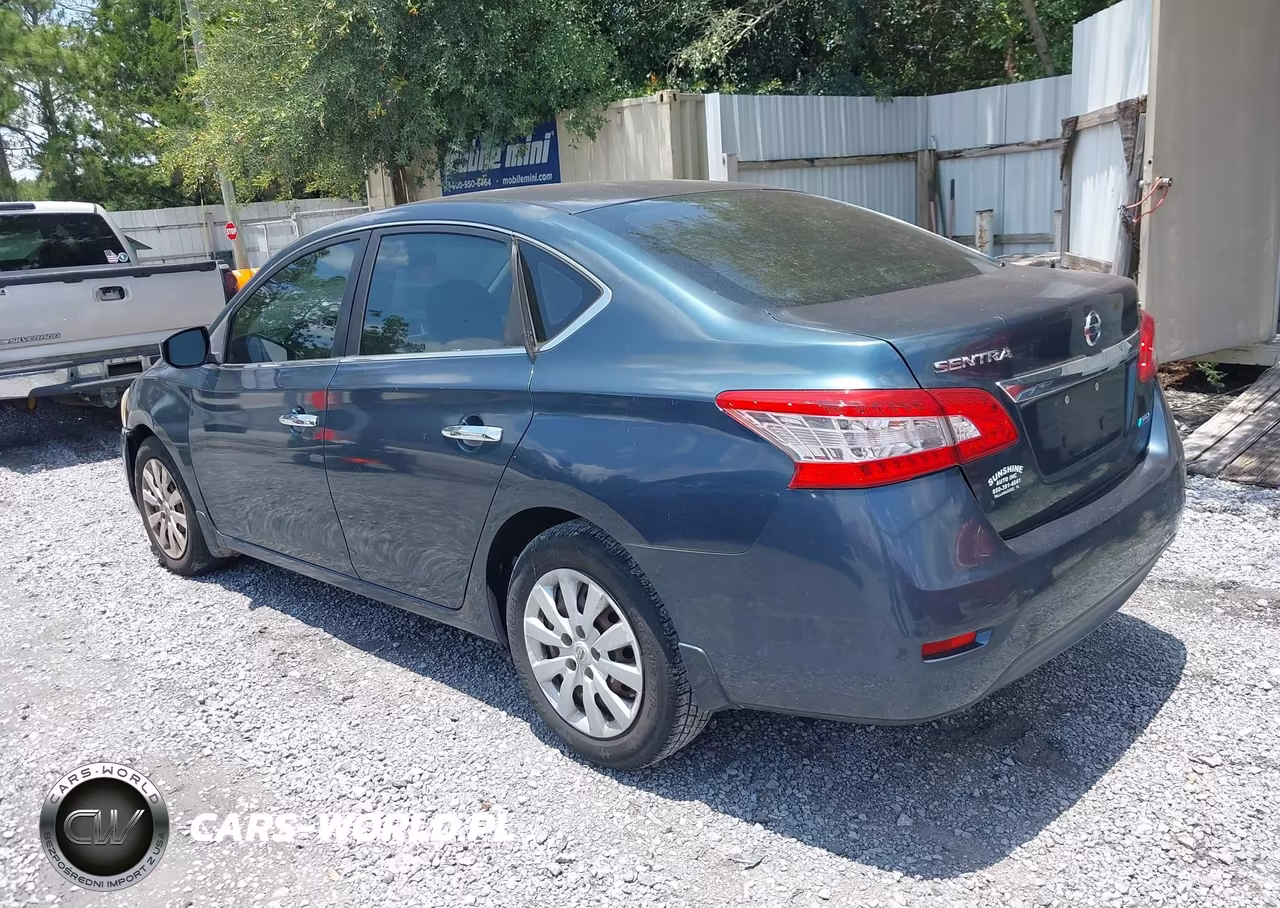 2014 Nissan Sentra Sv VIN:3N1AB7AP5EY310955 - 3