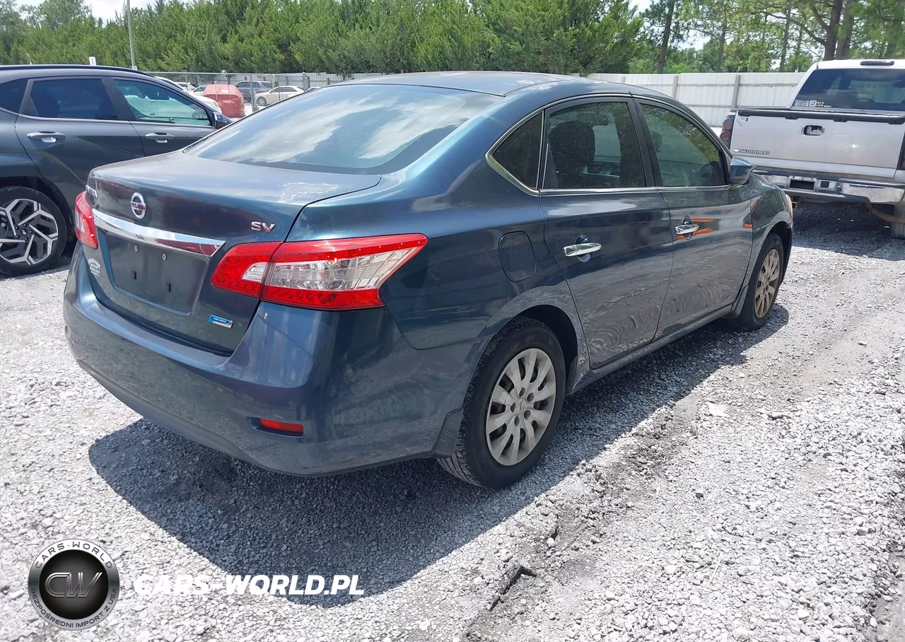 2014 Nissan Sentra Sv VIN:3N1AB7AP5EY310955 - 4