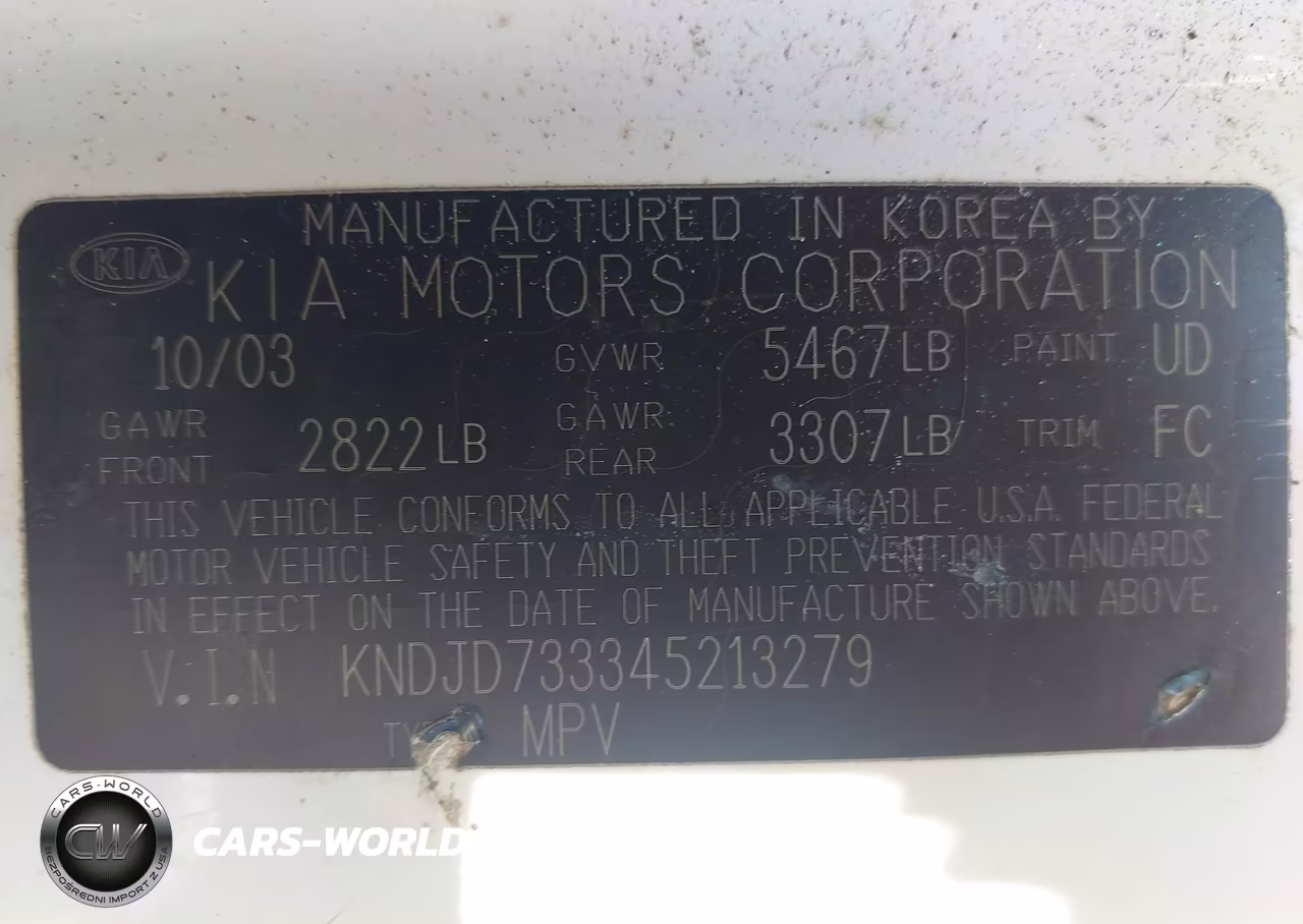 2004 Kia Sorento Ex-Lx VIN:KNDJD733345213279 - 9