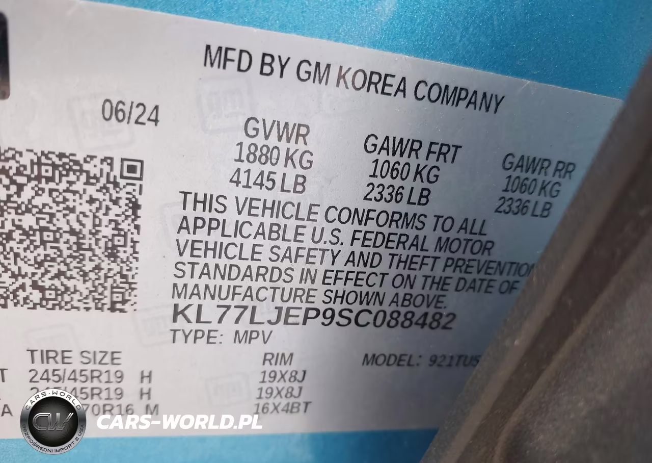 2025 Chevrolet Trax Fwd 2Rs VIN:KL77LJEP9SC088482 - 9