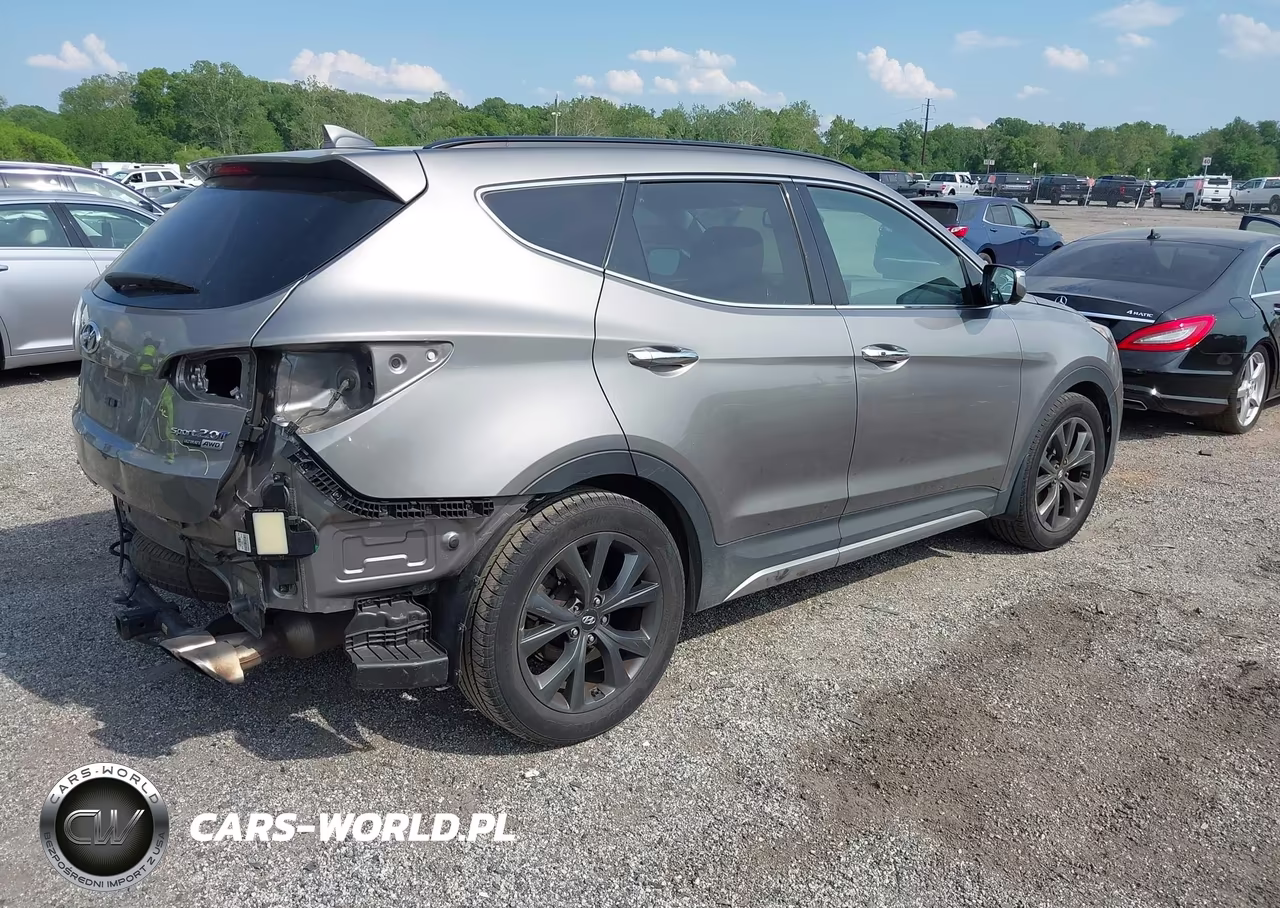 2017 Hyundai Santa Fe Sport 2.0T Ultimate VIN:5XYZWDLAXHG435583 - 4