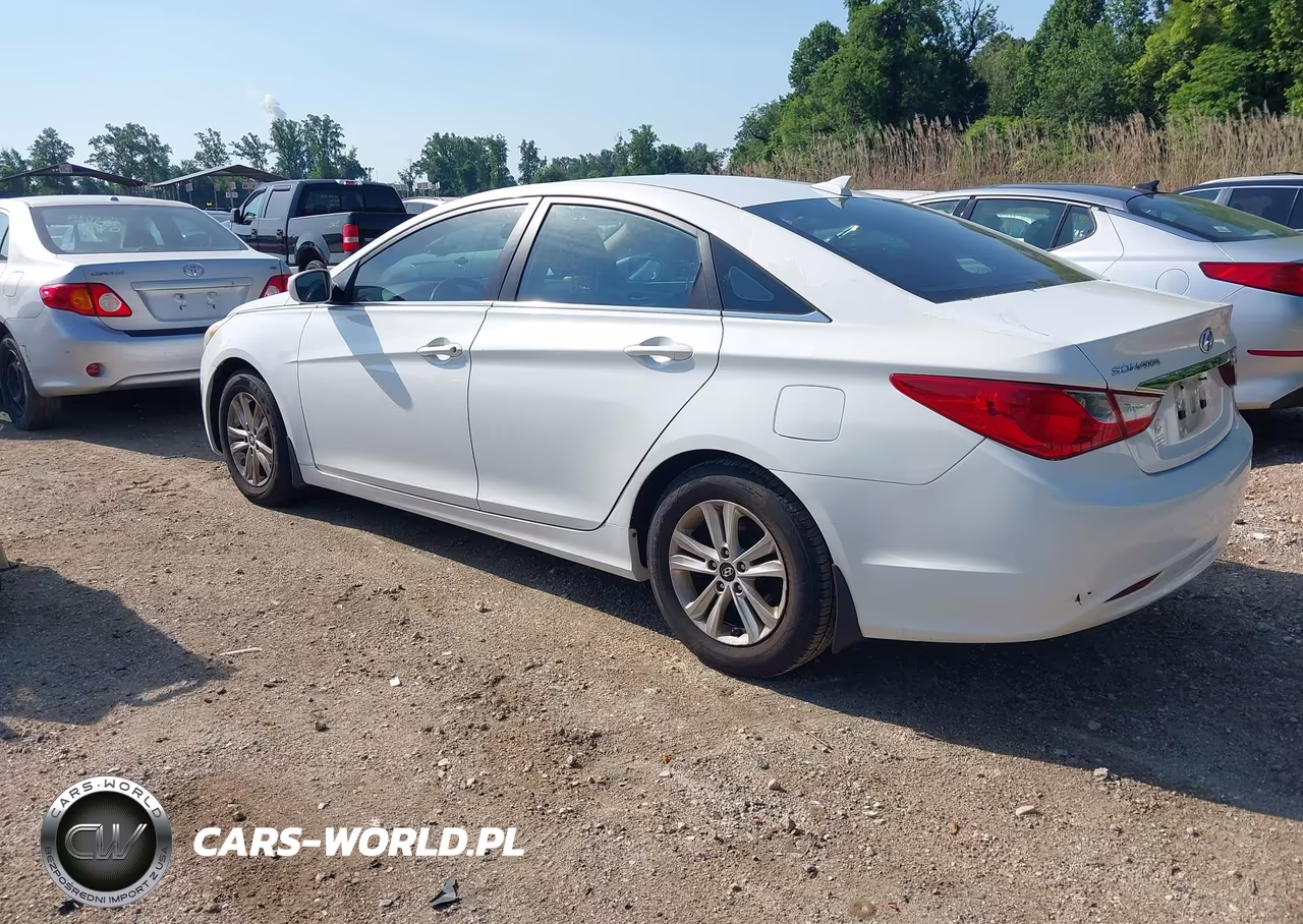 2012 Hyundai Sonata Gls VIN:5NPEB4ACXCH429637 - 3
