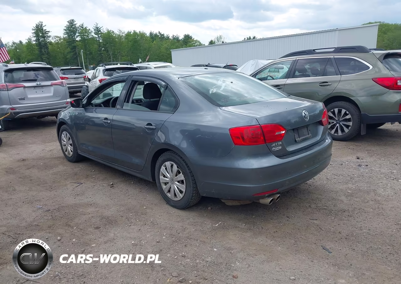 2014 Volkswagen Jetta 2.0L S VIN:3VW1K7AJ5EM370747 - 3