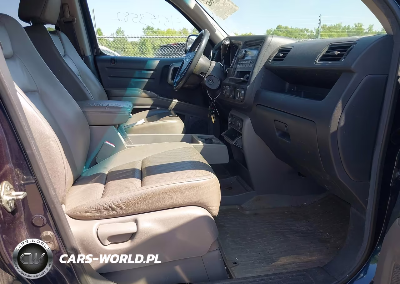 2009 Honda Ridgeline Rtl VIN:5FPYK16519B108817 - 5