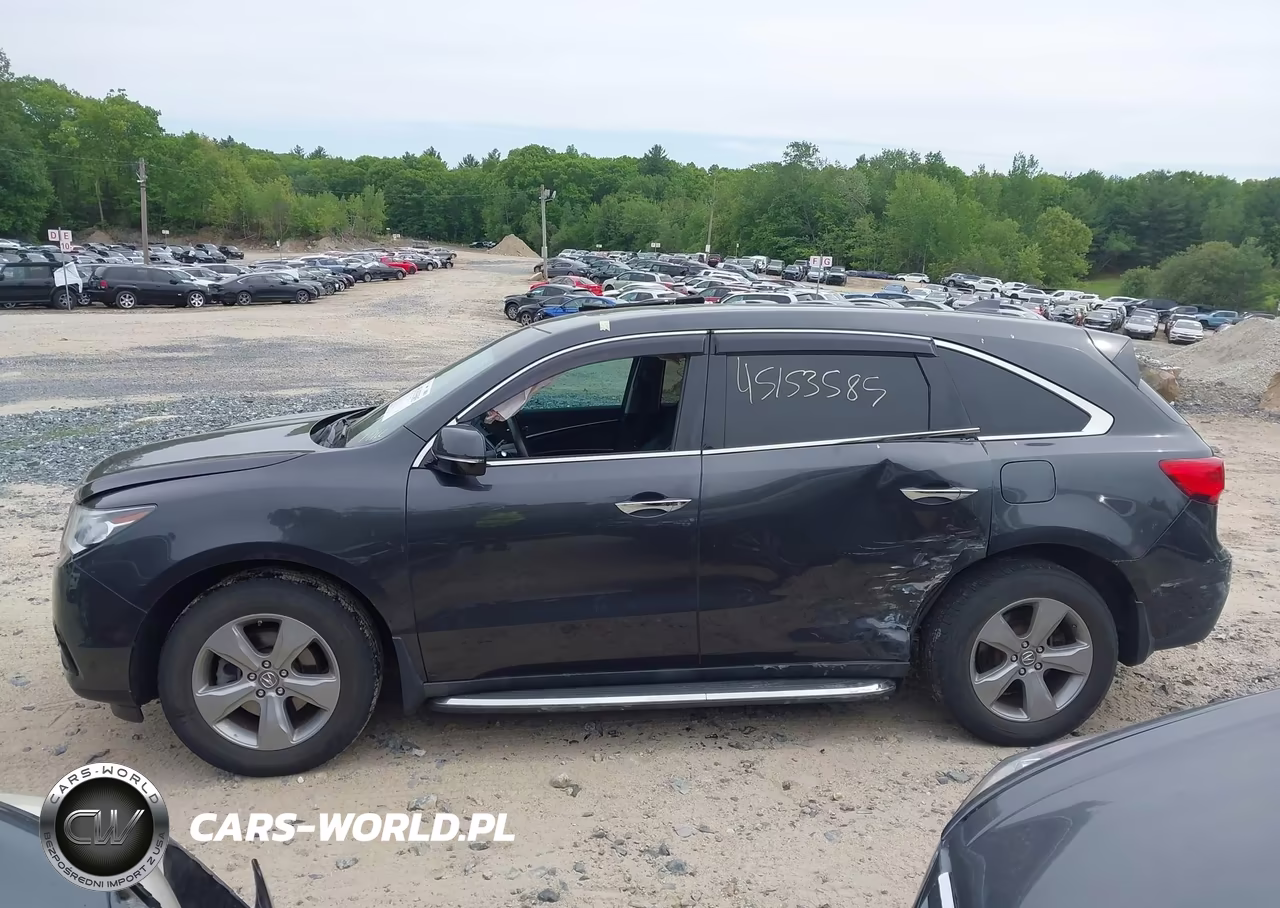 2016 Acura Mdx Acurawatch Plus Package VIN:5FRYD4H2XGB006676 - 14