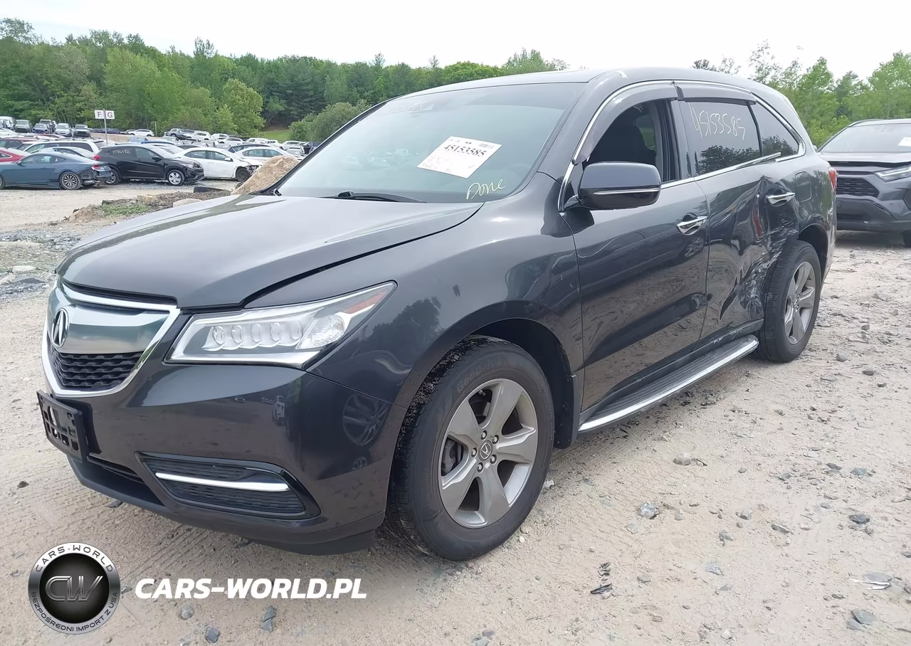 2016 Acura Mdx Acurawatch Plus Package VIN:5FRYD4H2XGB006676 - 2