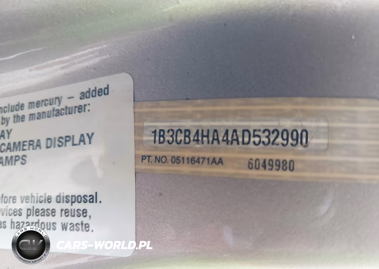 2010 Dodge Caliber Sxt VIN:1B3CB4HA4AD532990 - 9