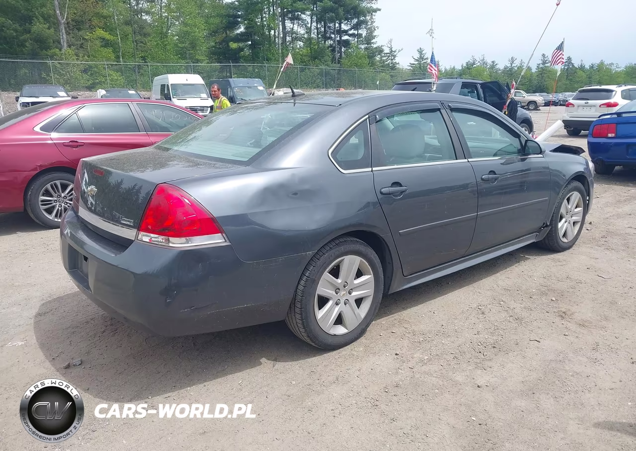2011 Chevrolet Impala Ls VIN:2G1WA5EK8B1107070 - 4