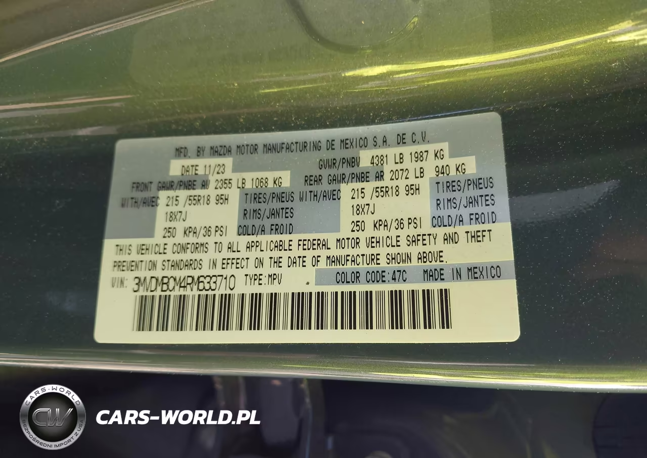 2024 Mazda Cx-30 2.5 S Carbon Edition VIN:3MVDMBCM4RM633710 - 9