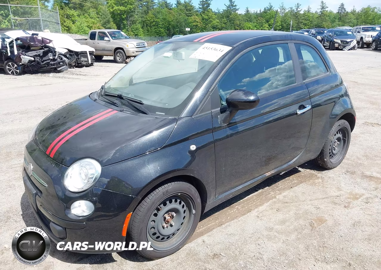 2012 Fiat 500 Pop VIN:3C3CFFAR2CT280415 - 2