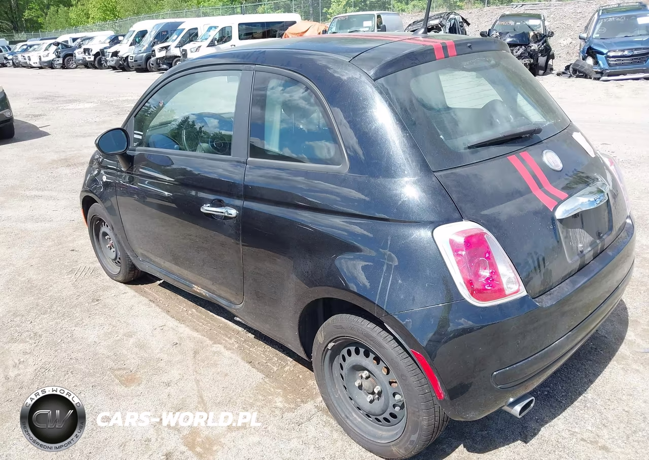 2012 Fiat 500 Pop VIN:3C3CFFAR2CT280415 - 3