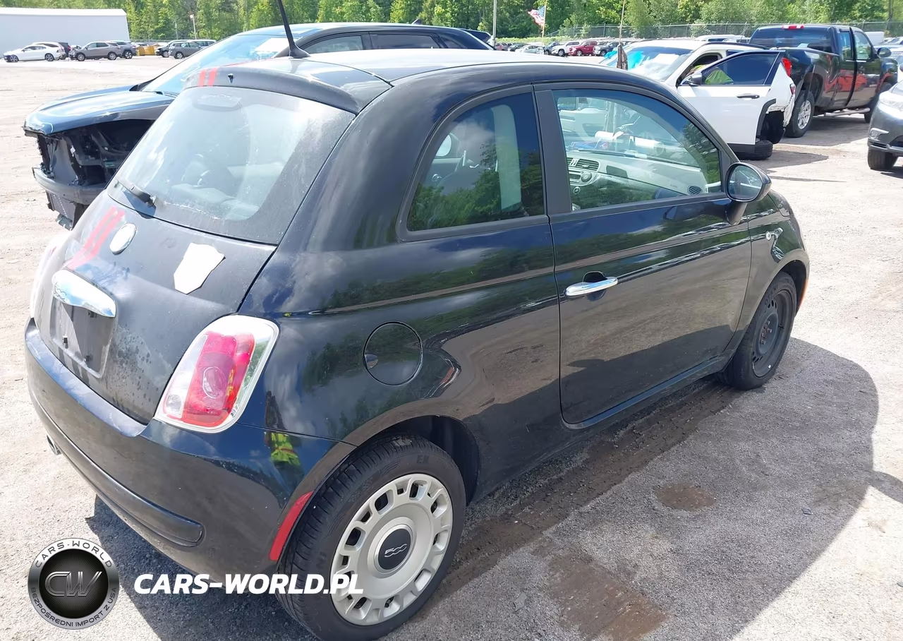2012 Fiat 500 Pop VIN:3C3CFFAR2CT280415 - 4