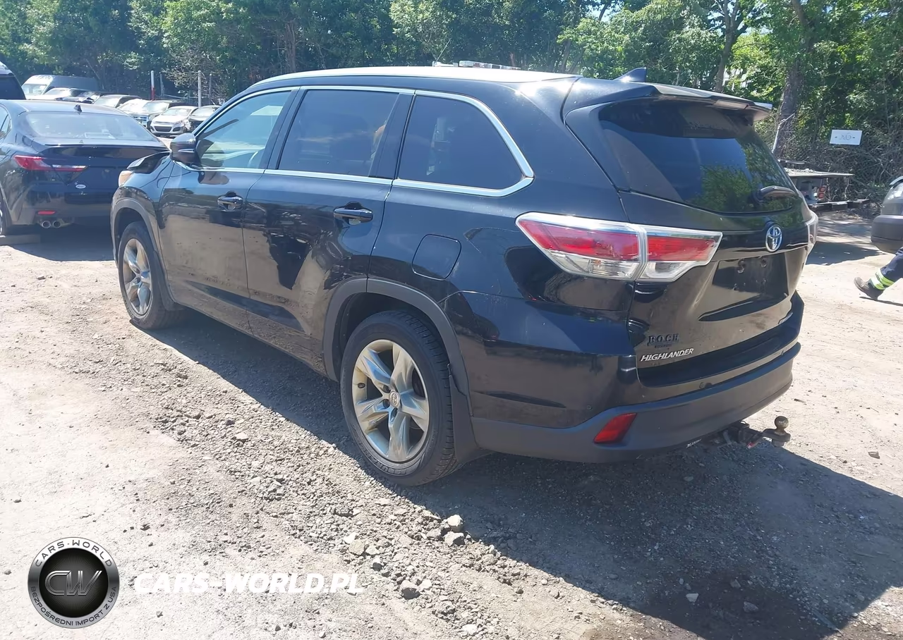 2014 Toyota Highlander Limited V6 VIN:5TDDKRFH3ES044110 - 3