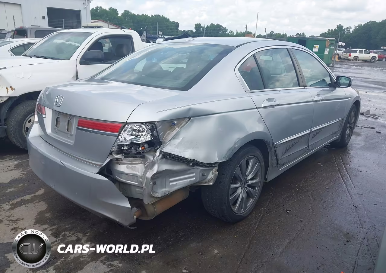 2012 Honda Accord 2.4 Ex-L VIN:1HGCP2F87CA140936 - 4