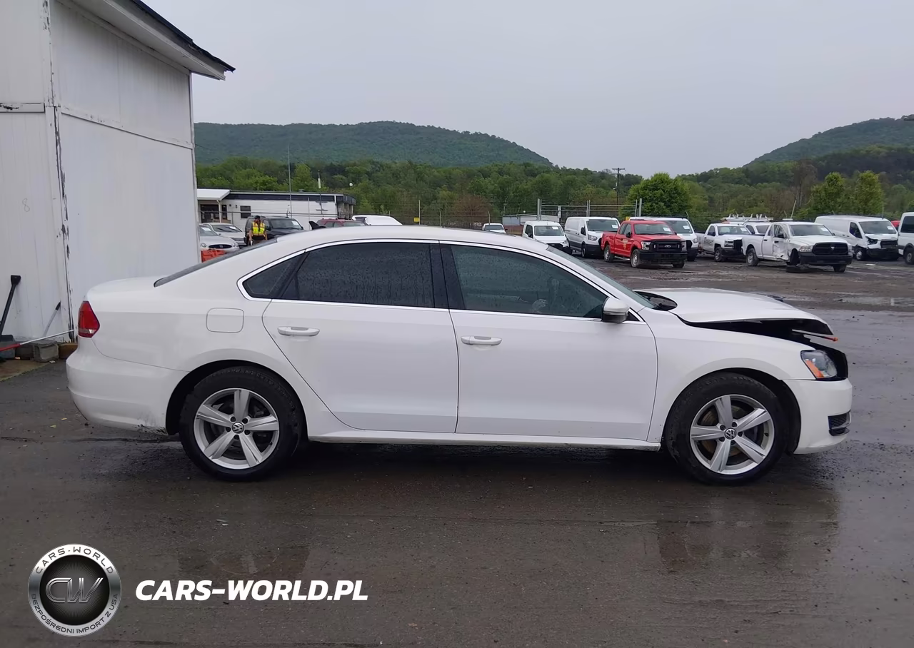 2012 Volkswagen Passat 2.0L Tdi Se VIN:1VWBN7A36CC071845 - 13