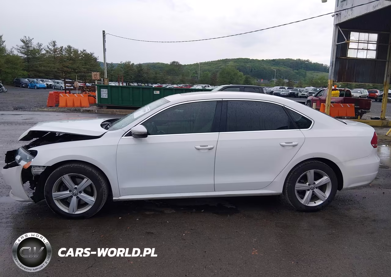 2012 Volkswagen Passat 2.0L Tdi Se VIN:1VWBN7A36CC071845 - 14