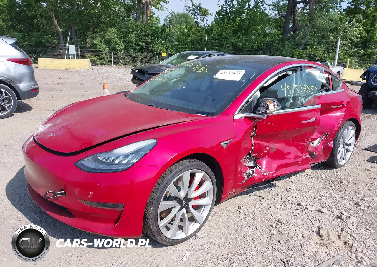2018 Tesla Model 3 Long Range-Performance VIN:5YJ3E1EB3JF075406 - 2