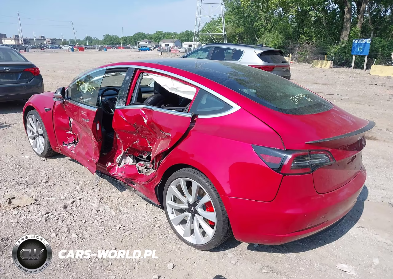 2018 Tesla Model 3 Long Range-Performance VIN:5YJ3E1EB3JF075406 - 3