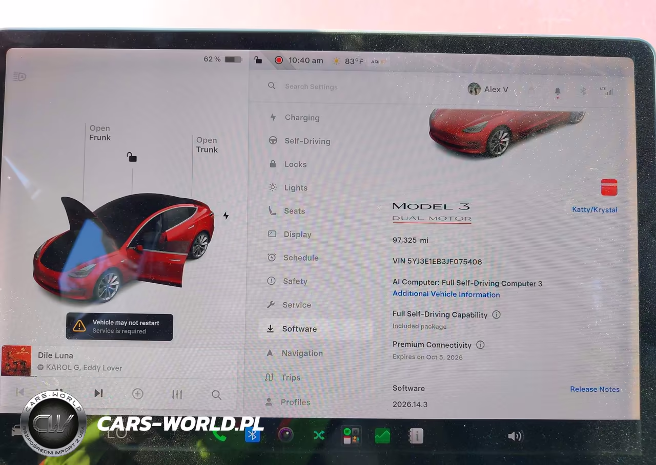 2018 Tesla Model 3 Long Range-Performance VIN:5YJ3E1EB3JF075406 - 7