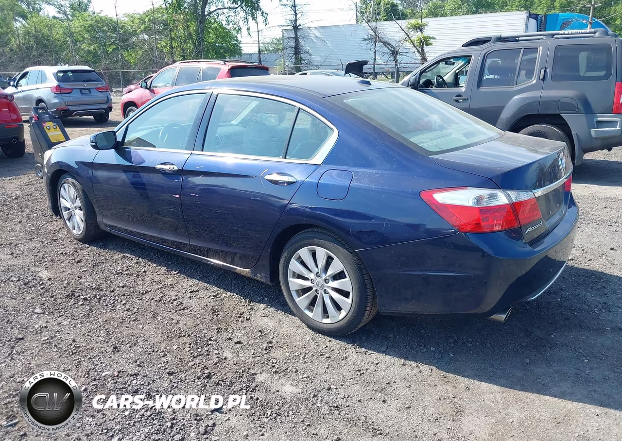 2013 Honda Accord Ex-L V-6 VIN:1HGCR3F84DA011361 - 3