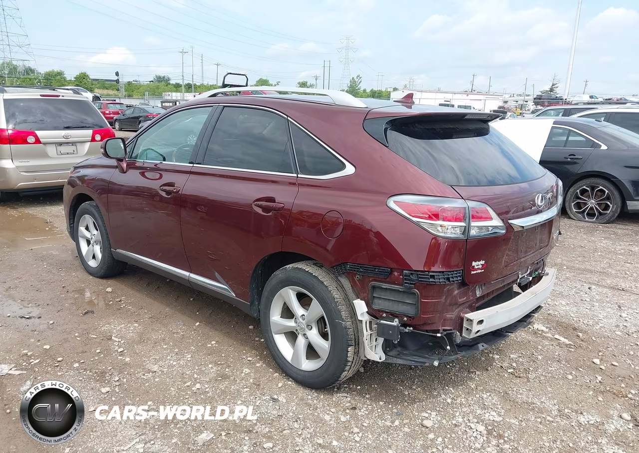 2013 Lexus Rx 350 VIN:2T2BK1BA6DC176119 - 3