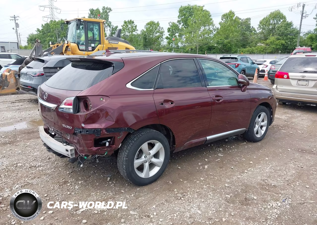 2013 Lexus Rx 350 VIN:2T2BK1BA6DC176119 - 4