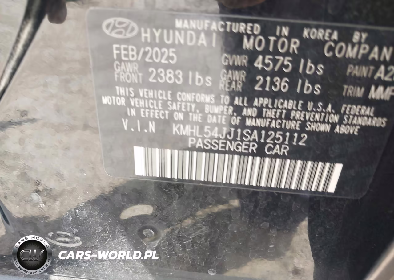 2025 Hyundai Sonata Hybrid Limited VIN:KMHL54JJ1SA125112 - 9