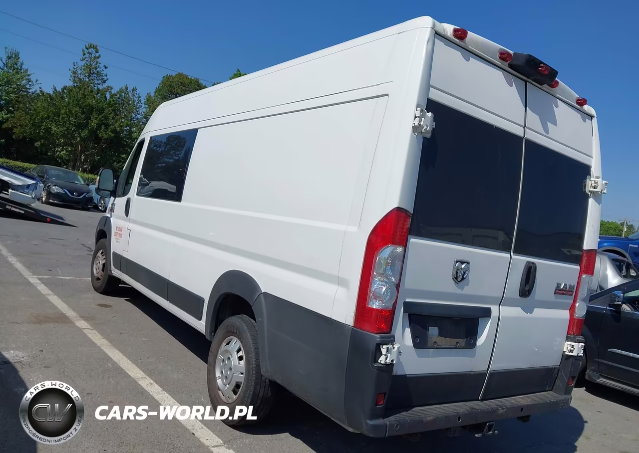 2021 Ram Promaster 3500 Cargo Van High Roof 159 Wb Ext VIN:3C6MRVJG2ME537554 - 3