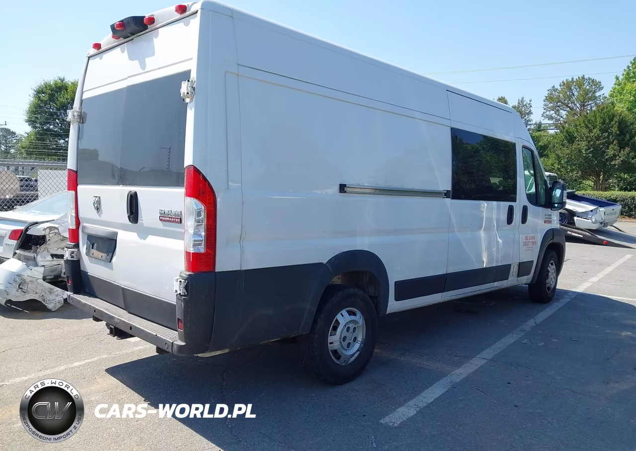 2021 Ram Promaster 3500 Cargo Van High Roof 159 Wb Ext VIN:3C6MRVJG2ME537554 - 4