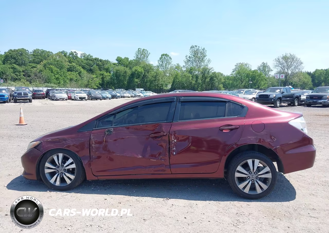 2012 Honda Civic Lx VIN:2HGFB2F52CH559005 - 14