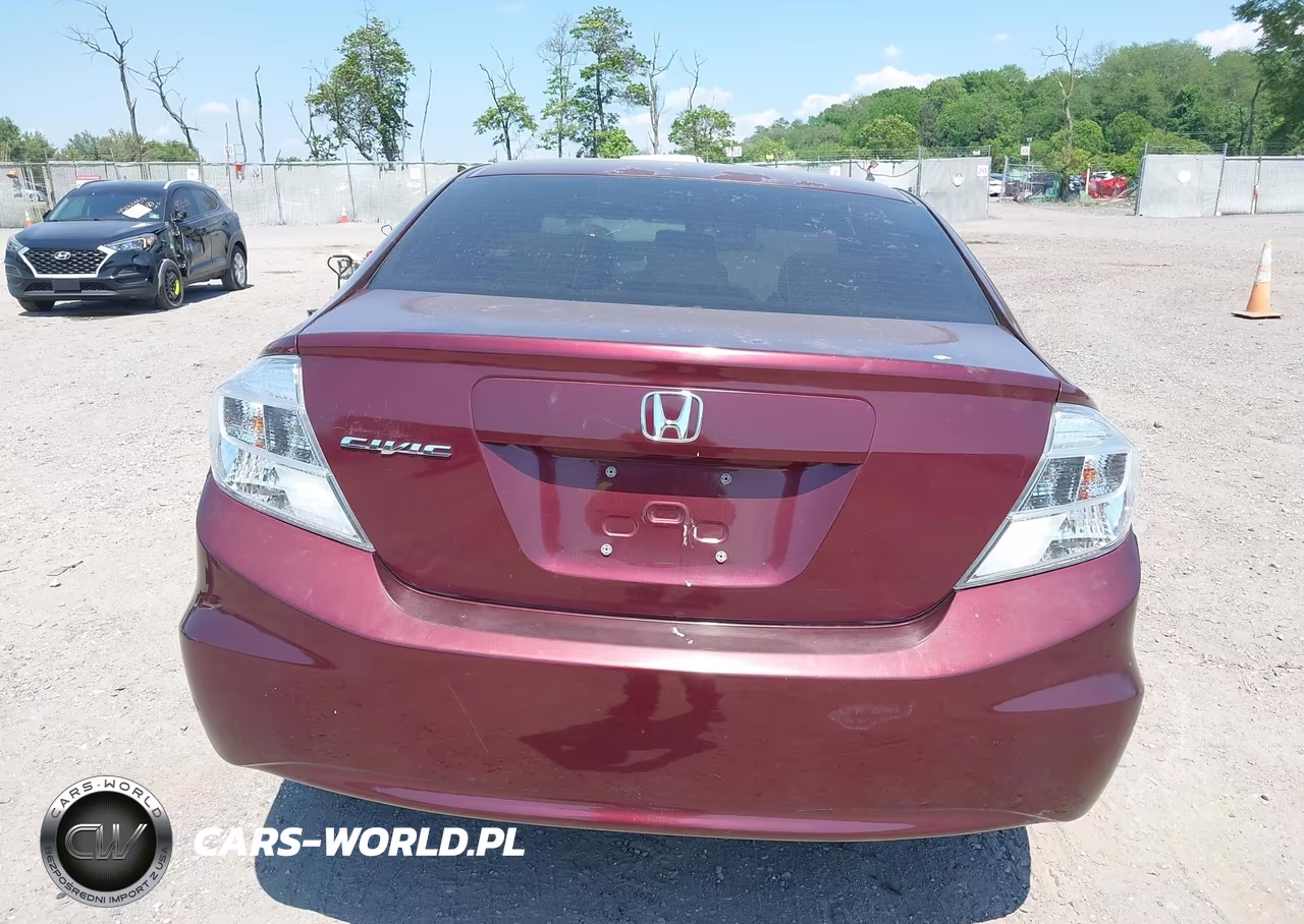 2012 Honda Civic Lx VIN:2HGFB2F52CH559005 - 16