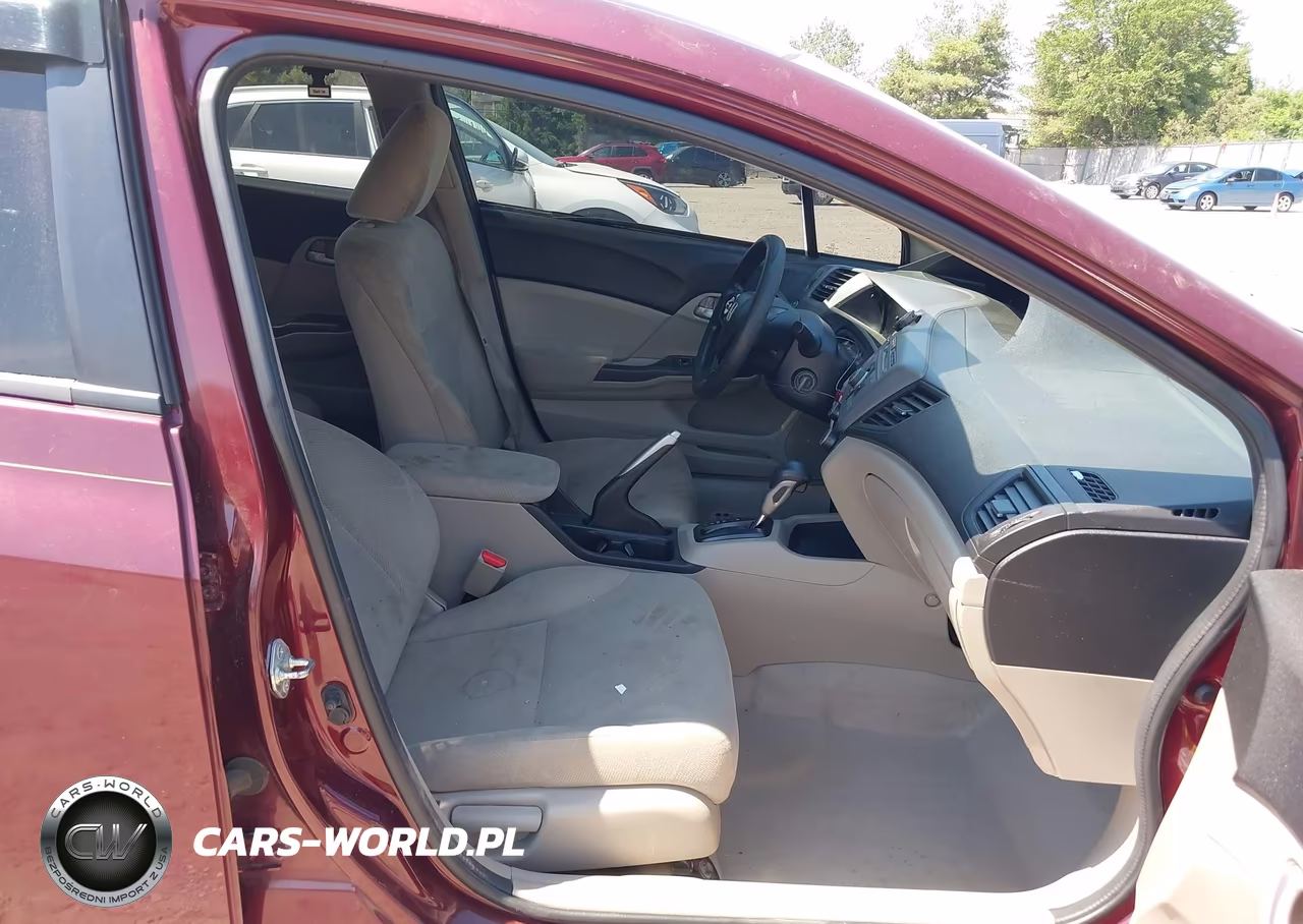 2012 Honda Civic Lx VIN:2HGFB2F52CH559005 - 5