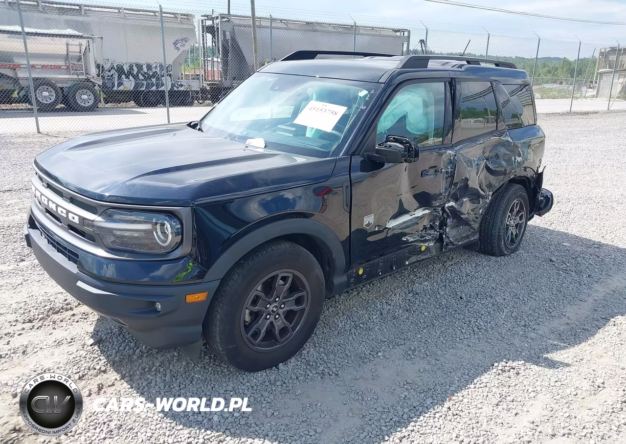 2021 Ford Bronco Sport Big Bend VIN:3FMCR9B60MRB00030 - 2