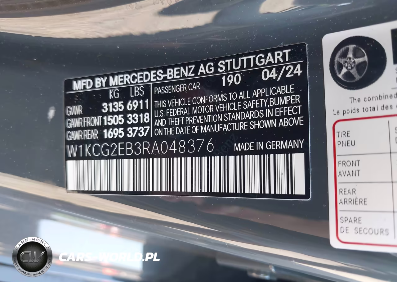 2024 Mercedes-Benz Eqs 450 4Matic VIN:W1KCG2EB3RA048376 - 9