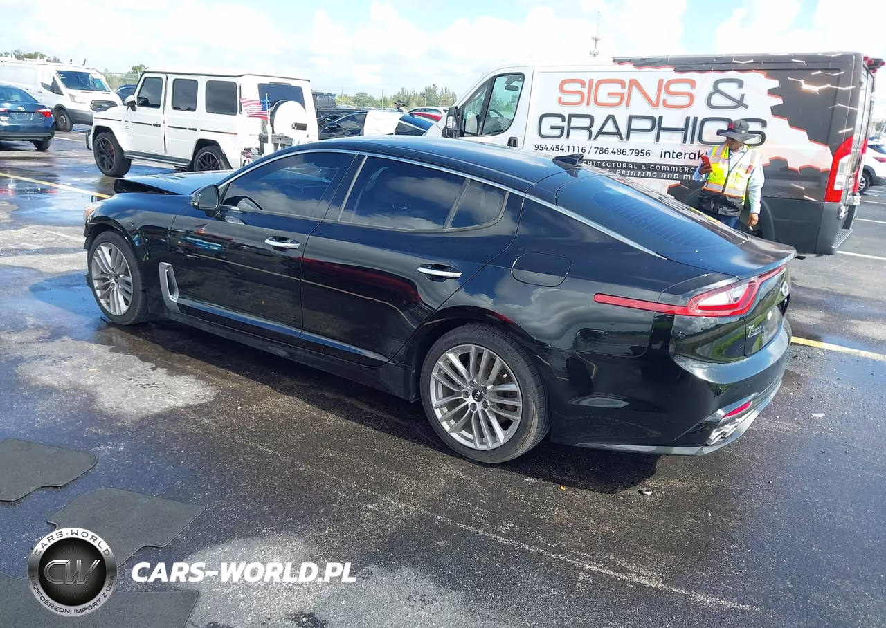 2018 Kia Stinger VIN:KNAE15LA5J6031101 - 3
