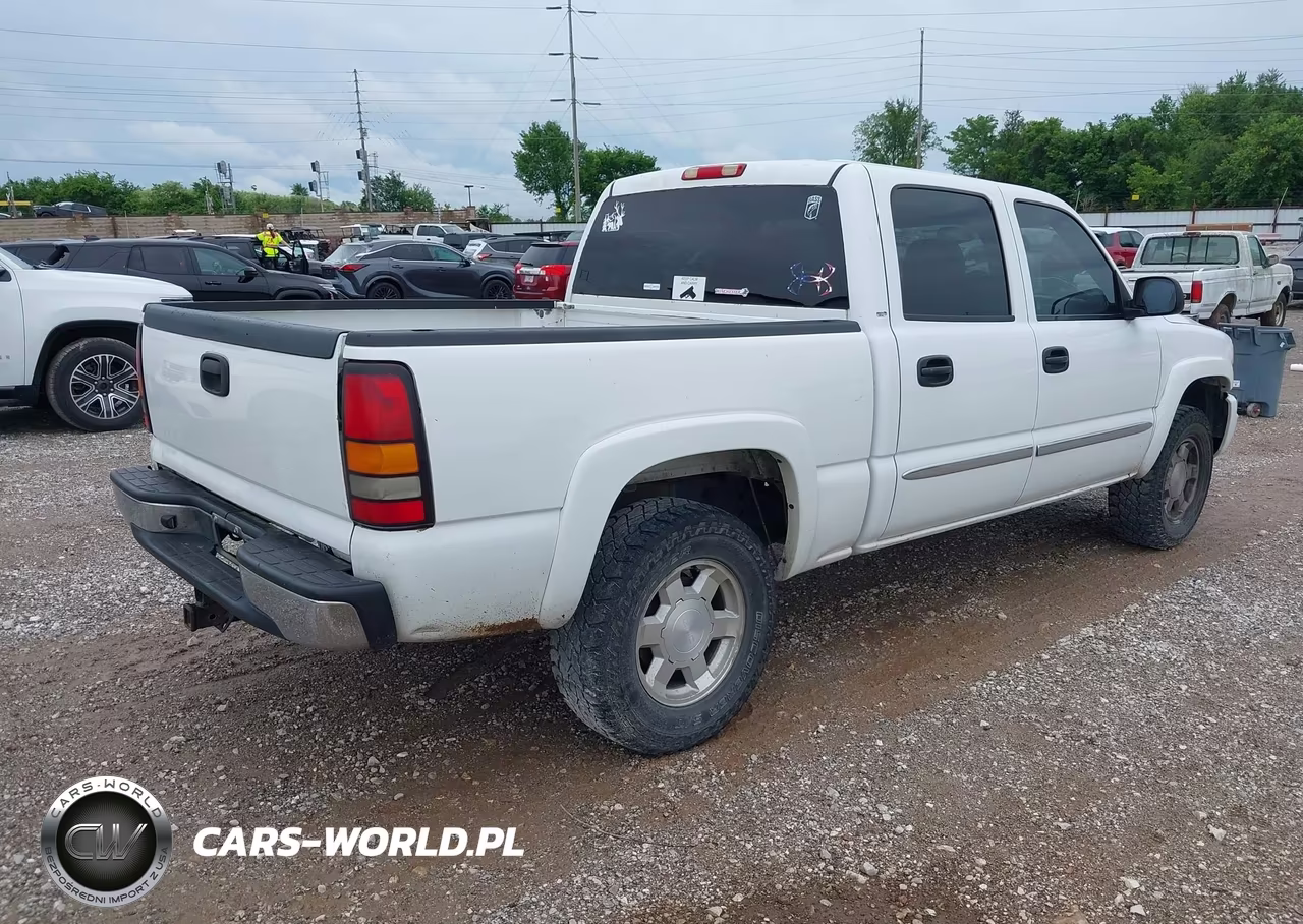 2007 GMC Sierra 1500 Classic Slt VIN:2GTEK13Z071122968 - 4