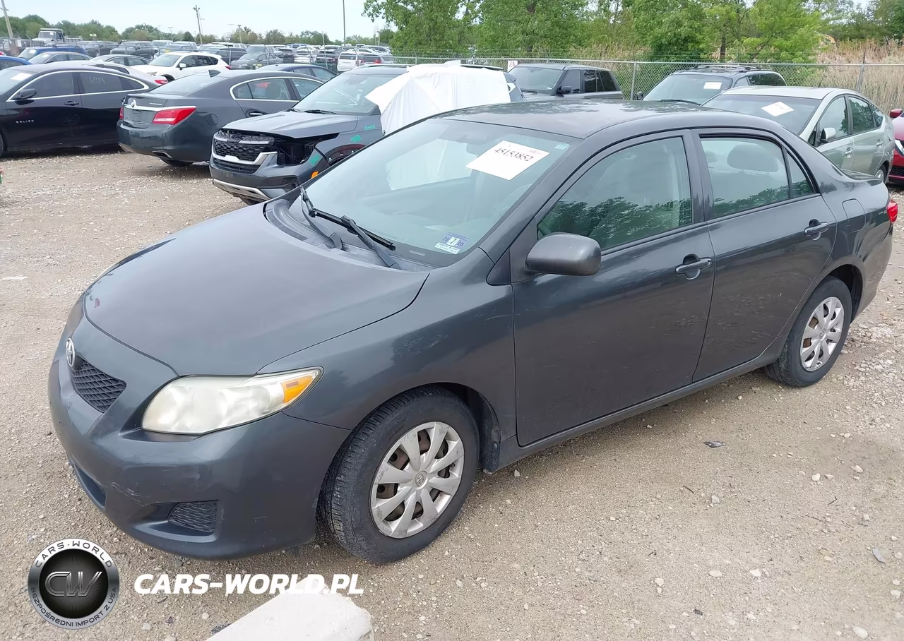 2009 Toyota Corolla Le VIN:2T1BU40E69C129492 - 2