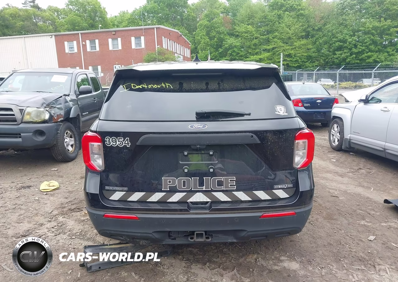 2022 Ford Police Interceptor Utility VIN:1FM5K8AW7NNA03954 - 16