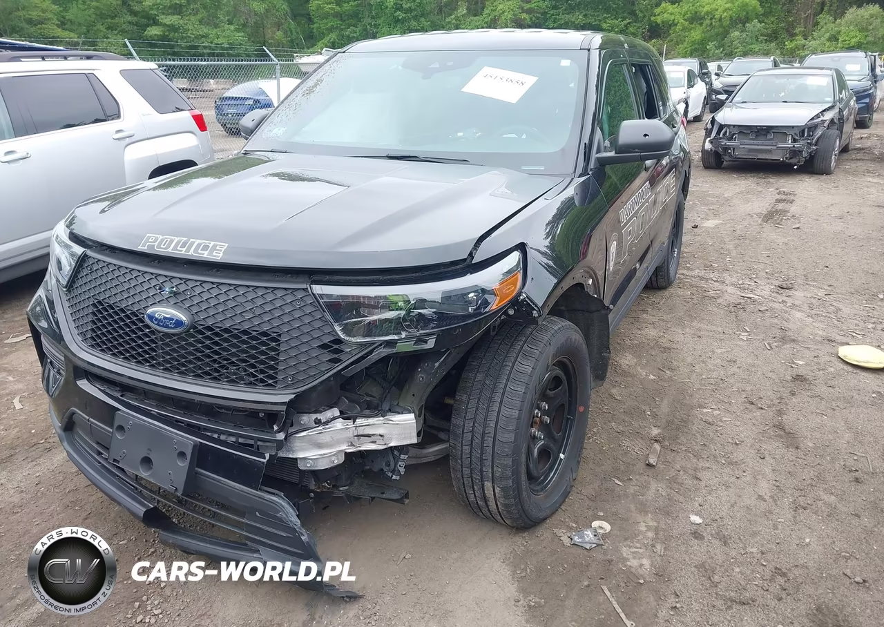 2022 Ford Police Interceptor Utility VIN:1FM5K8AW7NNA03954 - 2