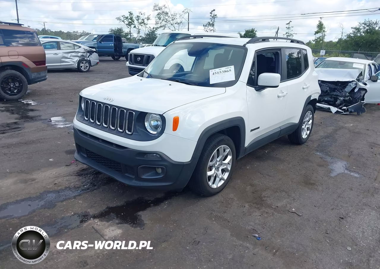 2017 Jeep Renegade Latitude Fwd VIN:ZACCJABBXHPF03295 - 2