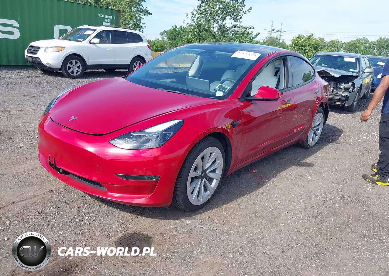 2022 Tesla Model 3 Rear-Wheel Drive VIN:5YJ3E1EA3NF335851 - 2