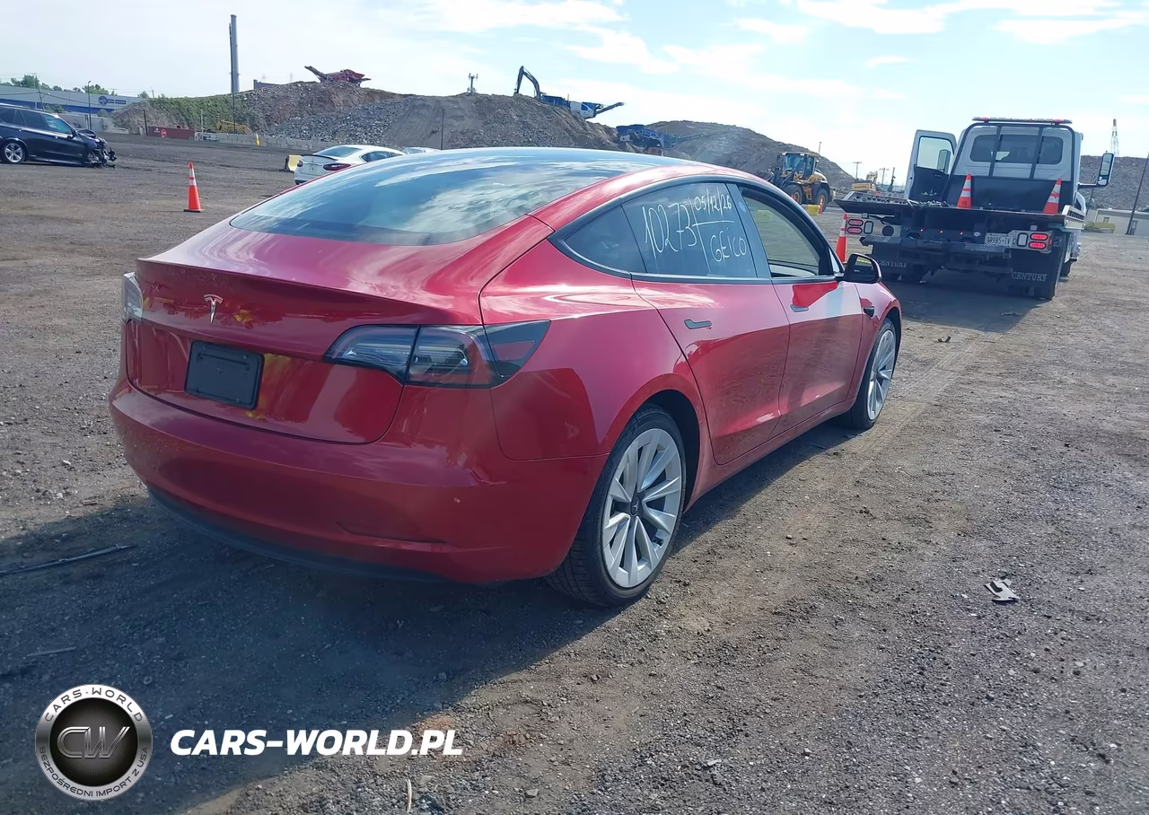 2022 Tesla Model 3 Rear-Wheel Drive VIN:5YJ3E1EA3NF335851 - 4