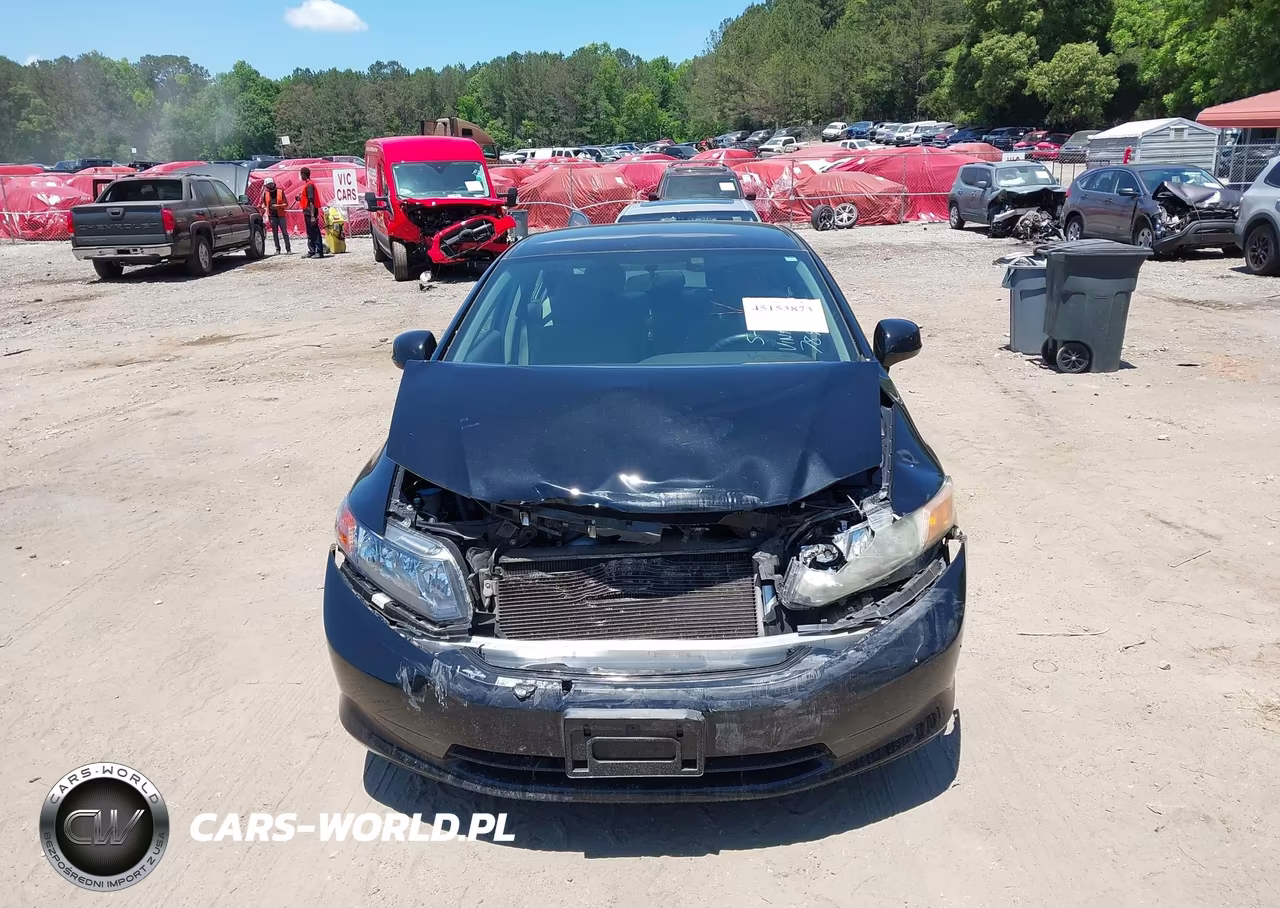 2012 Honda Civic Lx VIN:19XFB2F53CE027899 - 12