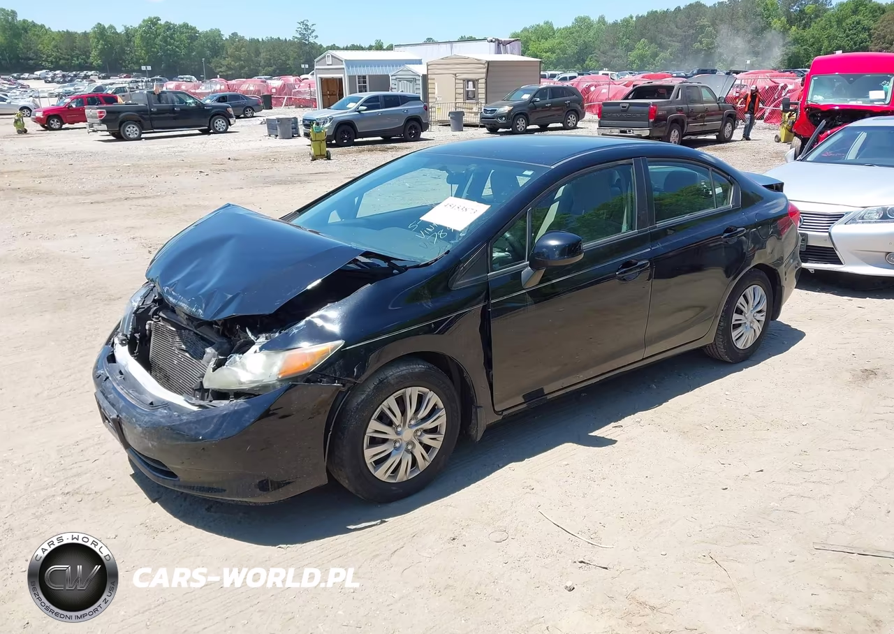 2012 Honda Civic Lx VIN:19XFB2F53CE027899 - 2