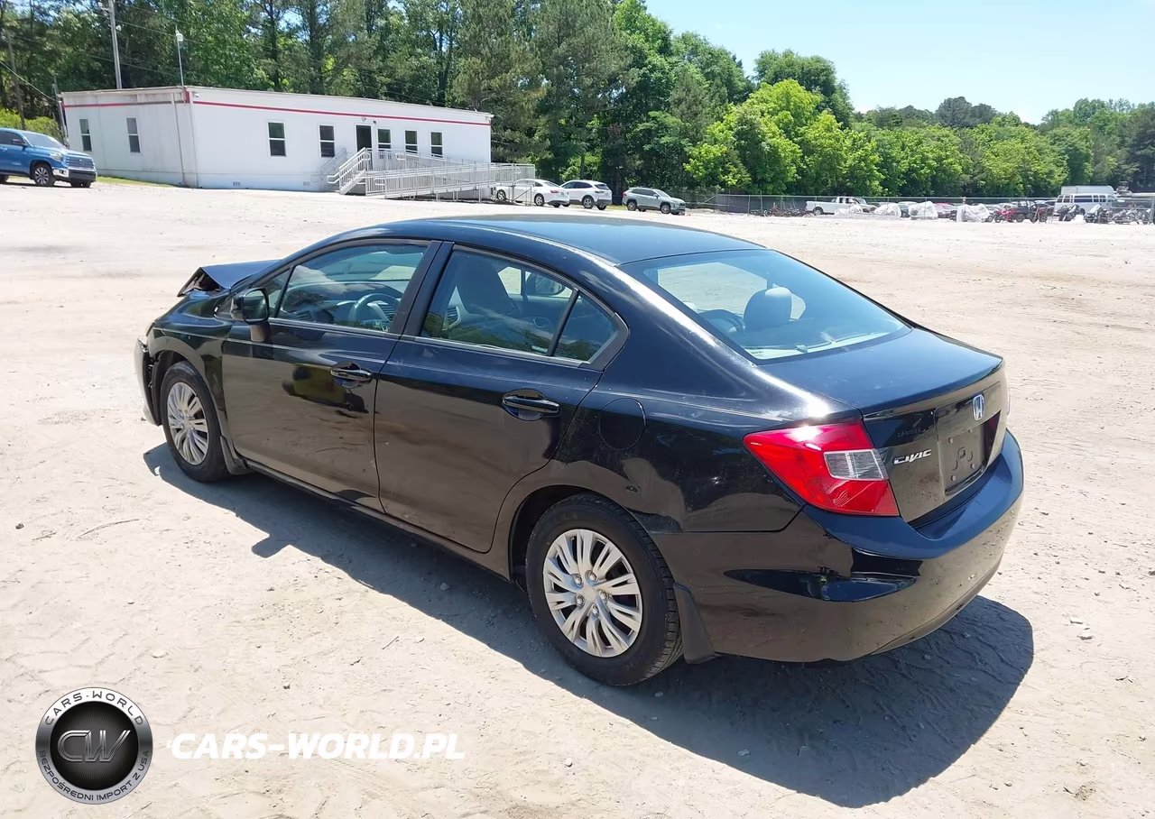 2012 Honda Civic Lx VIN:19XFB2F53CE027899 - 3
