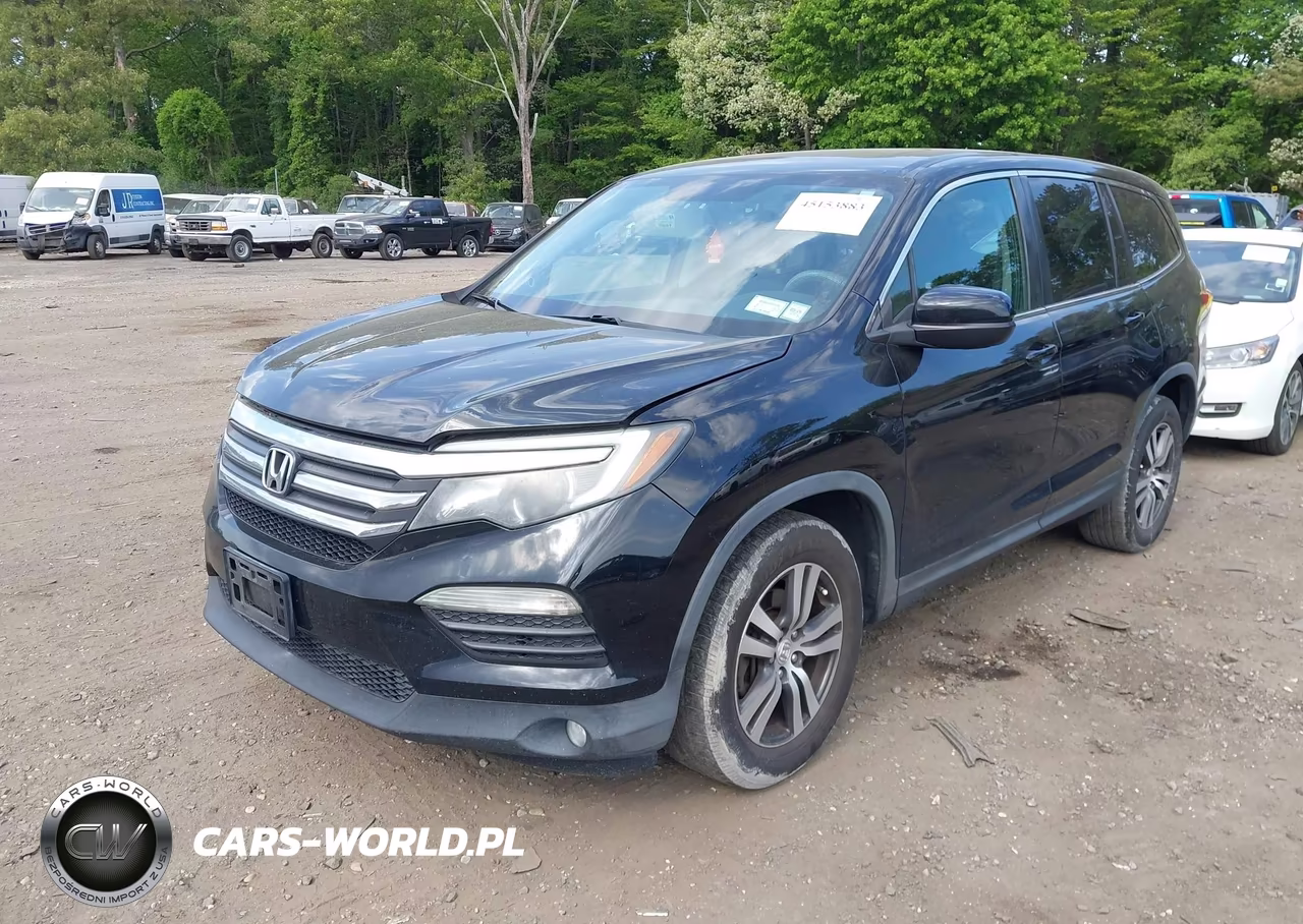 2016 Honda Pilot Ex-L VIN:5FNYF6H52GB077369 - 2
