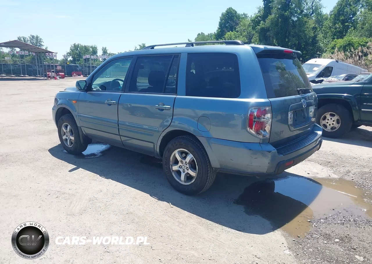 2008 Honda Pilot Ex-L VIN:5FNYF18668B033176 - 3